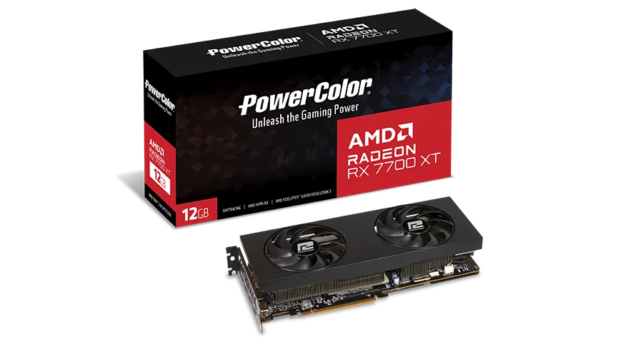 PowerColor AMD Radeon RX 7700 XT 12GB GDDR6